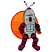 C1: Background---Goldenrod(Isacord 40 #1137)
C2: Background---Fox Fire(Isacord 40 #1184)
C3: Arms---Orchid(Isacord 40 #1255)
C4: Metal---Silver(Isacord 40 #1236)
C5: Metal---Silver Metallic(Yenmet/ Isamet #7009)