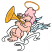 C1: Wings & Sash---White(Isacord 40 #1002)&#13;&#10;C2: Shading---River Mist(Isacord 40 #1248)&#13;&#10;C3: Skin---Shrimp Pink(Isacord 40 #1017)&#13;&#10;C4: Shading---Pink Clay(Isacord 40 #1019)&#13;&#10;C5: Horn---Canary(Isacord 40 #1124)&#13;&#10;C6: S