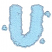 C1: Fill---River Mist(Isacord 40 #1248)
C2: Outline---Azure Blue(Isacord 40 #1203)
