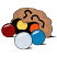 C1: Marble---Citrus(Isacord 40 #1187)
C2: Shade---Honey Gold(Isacord 40 #1025)
C3: Marble---Tangerine(Isacord 40 #1078)
C4: Bag---Toffee(Isacord 40 #1126)
C5: Bag Shade---Pecan(Isacord 40 #1128)
C6: Marble---Wi