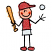 C1: Ball & Shorts---Glacier Green(Isacord 40 #1223)
C2: Face---Salmon(Isacord 40 #1259)
C3: Bat---Goldenrod(Isacord 40 #1137)
C4: Hat & Shorts---Poinsettia(Isacord 40 #1147)
C5: Cheeks---Fox Fire(Isacord 40 #1184)&