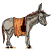 C1: Mane & Tail---Bark(Isacord 40 #1186)&#13;&#10;C2: Donkey---Baguette(Isacord 40 #1229)&#13;&#10;C3: Donkey Shading---Sage(Isacord 40 #1180)&#13;&#10;C4: Straw---Citrus(Isacord 40 #1187)&#13;&#10;C5: Straw & Blanket---Candlelight(Isacord 40 #1137)&#13;&