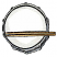 C1: Drum Head---White(Isacord 40 #1002)
C2: Shading & Rim---Fieldstone(Isacord 40 #1236)
C3: Highlights---Oxford(Isacord 40 #1222)
C4: Sticks---Old Gold(Isacord 40 #1055)
C5: Shadow---Golden Grain(Isacord 40 #1126)