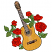 C1: Guitar---White(Isacord 40 #1002)&#13;&#10;C2: Guitar---Honey Gold(Isacord 40 #1025)&#13;&#10;C3: Guitar---Pecan(Isacord 40 #1128)&#13;&#10;C4: Shade---Charcoal(Isacord 40 #1234)&#13;&#10;C5: Neck---Chocolate(Isacord 40 #1059)&#13;&#10;C6: Strings---Mu