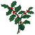 C1: Berries---Winterberry(Isacord 40 #1035)&#13;&#10;C2: Berries---Poinsettia(Isacord 40 #1147)&#13;&#10;C3: Leaves & Stems---Pear(Isacord 40 #1049)&#13;&#10;C4: Leaves & Stem Shading---Grasshopper(Isacord 40 #1176)