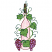 C1: Wine Bottle---Petal Pink(Isacord 40 #1225)&#13;&#10;C2: Wine Bottle Shade---Azalea Pink(Isacord 40 #1224)&#13;&#10;C3: Bottle Top---Bark(Isacord 40 #1186)&#13;&#10;C4: Top Outline---Black(Isacord 40 #1234)&#13;&#10;C5: Grapes---Frosted Plum(Isacord 40