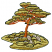 C1: Tree---Marsh(Isacord 40 #1209)&#13;&#10;C2: Shading---Moss(Isacord 40 #1156)&#13;&#10;C3: Dark---Umber(Isacord 40 #1173)&#13;&#10;C4: Rocks---Baguette(Isacord 40 #1229)&#13;&#10;C5: Rock---Khaki(Isacord 40 #1179)&#13;&#10;C6: Outlines---Forest Green(I