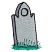 C1: Shade---Cobblestone(Isacord 40 #1219)&#13;&#10;C2: Head Stone---Sterling(Isacord 40 #1011)&#13;&#10;C3: Outline---Black(Isacord 40 #1234)&#13;&#10;C4: Grass---Swiss Ivy(Isacord 40 #1079)