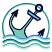C1: Wave & Circle---Dark Jade(Isacord 40 #1503)
C2: Wave & Anchor---Bottle Green(Isacord 40 #1045)
C3: Anchor Outline---Provence(Isacord 40 #1197)
C4: Wave---Crystal Blue(Isacord 40 #1249)