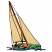 C1: Sails---Vanilla(Isacord 40 #1022)&#13;&#10;C2: Boat---Baccarat Green(Isacord 40 #1046)&#13;&#10;C3: Deck & Shade Sails---Ivory(Isacord 40 #1149)&#13;&#10;C4: Deck & Pole---Pecan(Isacord 40 #1128)&#13;&#10;C5: People---Honey Gold(Isacord 40 #1025)&#13;