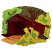 C1: Foliage---Pear(Isacord 40 #1049)&#13;&#10;C2: Foliage---Backyard Green(Isacord 40 #1175)&#13;&#10;C3: Creek---Charcoal(Isacord 40 #1234)&#13;&#10;C4: Bridge---Fawn(Isacord 40 #1128)&#13;&#10;C5: Roof---Bark(Isacord 40 #1186)&#13;&#10;C6: Road---Sisal(