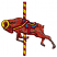 C1: Horn---Canary(Isacord 40 #1124)
C2: Fur---Nutmeg(Isacord 40 #1056)
C3: Bridle---Poinsettia(Isacord 40 #1147)
C4: Saddle---Tropical Blue(Isacord 40 #1534)
C5: Shins---Steel(Isacord 40 #1166)
C6: Outline---Bl