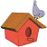 C1: Birdhouse---Wildfire(Isacord 40 #1147)
C2: Shading---Cherry(Isacord 40 #1169)
C3: Roof---Nutmeg(Isacord 40 #1056)
C4: Bird---Cadet Blue(Isacord 40 #1226)
C5: Bill---Canary(Isacord 40 #1124)
C6: Outlines---B