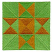 C1: Star---Palomino(Isacord 40 #1070)&#13;&#10;C2: Outside---Bright Mint(Isacord 40 #1510)
