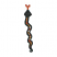 C1: Stripes---Goldenrod(Isacord 40 #1137)
C2: Stripes---Clay(Isacord 40 #1021)
C3: Body---Evergreen(Isacord 40 #1208)