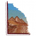 C1: Sky---Crystal Blue(Isacord 40 #1249)&#13;&#10;C2: Sand---Meringue(Isacord 40 #1017)&#13;&#10;C3: Shading---Liberty Gold(Isacord 40 #1025)&#13;&#10;C4: Shading---Honey(Isacord 40 #1158)&#13;&#10;C5: Shading---Light Cocoa(Isacord 40 #1158)&#13;&#10;C6: