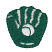 C1: Ball & Details---White(Isacord 40 #1002)&#13;&#10;C2: Glove---Swiss Ivy(Isacord 40 #1079)