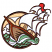 C1: Sky---Buttercup(Isacord 40 #1135)
C2: Flag---Spanish Tile(Isacord 40 #1020)
C3: Boat---Flax(Isacord 40 #1055)
C4: Cloud, Water & Sails---White(Isacord 40 #1002)
C5: Boat---Nutmeg(Isacord 40 #1056)
C6: Water
