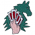 C1: Cards---Foliage Rose(Isacord 40 #1169)&#13;&#10;C2: Cards---White(Isacord 40 #1002)&#13;&#10;C3: Hand---Twine(Isacord 40 #1017)&#13;&#10;C4: Horse---Swiss Ivy(Isacord 40 #1079)&#13;&#10;C5: Outlines---Black(Isacord 40 #1234)