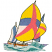 C1: Sail---White(Isacord 40 #1002)&#13;&#10;C2: Sail---Citrus(Isacord 40 #1187)&#13;&#10;C3: Sail---Tropical Blue(Isacord 40 #1534)&#13;&#10;C4: Sail & Boat---Poinsettia(Isacord 40 #1147)&#13;&#10;C5: Sail---Tropicana(Isacord 40 #1511)&#13;&#10;C6: Outlin