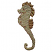 C1: Body---Sterling(Isacord 40 #1011)&#13;&#10;C2: Fins---Baguette(Isacord 40 #1229)&#13;&#10;C3: Outline---Pecan(Isacord 40 #1128)