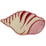 C1: Shell---Shrimp Pink(Isacord 40 #1017)&#13;&#10;C2: Stripes---Petal Pink(Isacord 40 #1225)&#13;&#10;C3: Inside---Iced Pink(Isacord 40 #1064)&#13;&#10;C4: Outside---Iced Pink(Isacord 40 #1064)
