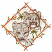 C1: Snow & Under Fur---White(Isacord 40 #1002)&#13;&#10;C2: Eyes & Snow Shadow---Winter Sky(Isacord 40 #1165)&#13;&#10;C3: Leaves---Moss Green(Isacord 40 #1176)&#13;&#10;C4: Branch Frame---Nutmeg(Isacord 40 #1056)&#13;&#10;C5: Fur---Silver(Isacord 40 #123