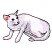 C1: Cat---White(Isacord 40 #1002)&#13;&#10;C2: Inner Ear---Petal Pink(Isacord 40 #1225)&#13;&#10;C3: Shade---Soft Pink(Isacord 40 #1224)&#13;&#10;C4: Shade---Rust(Isacord 40 #1058)&#13;&#10;C5: Shade---Silver(Isacord 40 #1236)&#13;&#10;C6: Shade---Smoke(I