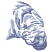 C1: Manatee---Steel(Isacord 40 #1166)