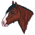 C1: Blaze---Linen(Isacord 40 #1071)&#13;&#10;C2: Muzzle---Pink Clay(Isacord 40 #1019)&#13;&#10;C3: Mouth Shading & Eye---Dolphin(Isacord 40 #1219)&#13;&#10;C4: Horse---Golden Grain(Isacord 40 #1126)&#13;&#10;C5: Horse Shading---Spice(Isacord 40 #1181)&#13