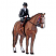 C1: Stockings, Blaze, Gloves, & Shirt---White(Isacord 40 #1002)&#13;&#10;C2: Skin---Shrimp(Isacord 40 #1258)&#13;&#10;C3: Horse---Sisal(Isacord 40 #1055)&#13;&#10;C4: Horse Shading---Light Cocoa(Isacord 40 #1158)&#13;&#10;C5: Horse Shading---Khaki(Isacord