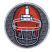 C1: Background---Whale(Isacord 40 #1041)&#13;&#10;C2: Helmet Shadow---Charcoal(Isacord 40 #1234)&#13;&#10;C3: Helmet---Clay(Isacord 40 #1021)&#13;&#10;C4: Stripe & Clip---White(Isacord 40 #1002)&#13;&#10;C5: Helmet Shading---Rust(Isacord 40 #1058)&#13;&#1