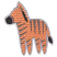 C1: Zebra---Candlelight(Isacord 40 #1137)&#13;&#10;C2: Design Work---Dark Charcoal(Isacord 40 #1131)&#13;&#10;C3: Design Work---Khaki(Isacord 40 #1179)&#13;&#10;C4: Outlines---Baguette(Isacord 40 #1229)
