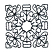 C1: One Color Design---Black(Isacord 40 #1234)