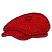 C1: Hat---Poinsettia(Isacord 40 #1147)&#13;&#10;C2: Hat Shading---Foliage Rose(Isacord 40 #1169)&#13;&#10;C3: Hat Outlines---Bordeaux(Isacord 40 #1035)