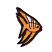 C1: Stripes---White(Isacord 40 #1002)
C2: Angelfish---Papaya(Isacord 40 #1024)
C3: Outline---Mahogany(Isacord 40 #1215)