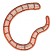 C1: Tail---Shrimp Pink(Isacord 40 #1017)&#13;&#10;C2: Tail Shading---Shrimp(Isacord 40 #1258)&#13;&#10;C3: Outlines---Apricot(Isacord 40 #1238)