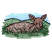 C1: Sky---River Mist(Isacord 40 #1248)
C2: Hills---Kiwi(Isacord 40 #1104)
C3: Grass---Lime(Isacord 40 #1176)
C4: Hill Outline---Evergreen(Isacord 40 #1208)
C5: Fawn---Fawn(Isacord 40 #1128)
C6: Fawn Shading---P