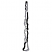 C1: Clarinet---Cobblestone(Isacord 40 #1219)&#13;&#10;C2: Clarinet & Mouthpiece---Black(Isacord 40 #1234)
