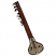 C1: Tuning Keys---Charcoal(Isacord 40 #1234)&#13;&#10;C2: String Backing Plate---Poinsettia(Isacord 40 #1147)&#13;&#10;C3: Neck of Sitar---Bark(Isacord 40 #1186)&#13;&#10;C4: Sounding Bowl---Stone(Isacord 40 #1180)&#13;&#10;C5: Shimmers---White Silver Met