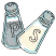 C1: Pepper---Smoke(Isacord 40 #1219)&#13;&#10;C2: Pepper Shading---Whale(Isacord 40 #1041)&#13;&#10;C3: Salt---Linen(Isacord 40 #1071)&#13;&#10;C4: Salt Shading---White(Isacord 40 #1002)&#13;&#10;C5: Caps---Silver(Isacord 40 #1236)&#13;&#10;C6: Caps Highl