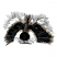 C1: Light Fur---Parchment(Isacord 40 #1066)&#13;&#10;C2: Eyes---Mahogany(Isacord 40 #1215)&#13;&#10;C3: Eyes---Black Metallic(Yenmet/ Isamet #7051)&#13;&#10;C4: Eyes Highlights---Cobblestone(Isacord 40 #1219)&#13;&#10;C5: Mask & Nose---Black(Isacord 40 #1