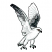 C1: Bird---White(Isacord 40 #1002)&#13;&#10;C2: Bird Shading & Legs---Oyster(Isacord 40 #1236)&#13;&#10;C3: Bird Shading---Whale(Isacord 40 #1041)&#13;&#10;C4: Bird Shading---Charcoal(Isacord 40 #1234)&#13;&#10;C5: Eye---Candlelight(Isacord 40 #1137)&#13;