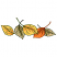 C1: Leaves---Yellow Bird(Isacord 40 #1124)&#13;&#10;C2: Leaf & Leaf Shading---Apricot(Isacord 40 #1238)&#13;&#10;C3: Leaf Shading---Clay(Isacord 40 #1021)&#13;&#10;C4: Leaves---Old Gold(Isacord 40 #1055)&#13;&#10;C5: Leaf Shading---Golden Grain(Isacord 40