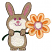 C1: Bunny Face & Front & Flower Center---Muslin(Isacord 40 #1082)
C2: Nose & Inside Ears---Dusty Mauve(Isacord 40 #1119)
C3: Stem---Swiss Ivy(Isacord 40 #1079)
C4: Bunny---Fawn(Isacord 40 #1128)
C5: Flower Petals---Parc