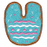 C1: Cookie ---Sisal(Isacord 40 #1055)
C2: Cookie Shading---Golden Grain(Isacord 40 #1126)
C3: Icing---Bottle Green(Isacord 40 #1045)
C4: Stripes & Sprinkles---White(Isacord 40 #1002)
C5: Stripes & Sprinkles---Soft Pink(