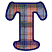 C1: Vertical Stripes---Provence(Isacord 40 #1197)&#13;&#10;C2: Vertical Stripes---Evergreen(Isacord 40 #1208)&#13;&#10;C3: Vertical Stripes---Winterberry(Isacord 40 #1035)&#13;&#10;C4: Bottom Horizontal Stripe---Provence(Isacord 40 #1197)&#13;&#10;C5: Top