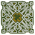 C1: Background Design Work---Ginger(Isacord 40 #1159)&#13;&#10;C2: Background---Grasshopper(Isacord 40 #1176)&#13;&#10;C3: Knotwork---White(Isacord 40 #1002)