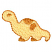 C1: Dinosaur---Buttercup(Isacord 40 #1135)&#13;&#10;C2: Dinosaur Spots, Feet, Eyes & Outline---Liberty Gold(Isacord 40 #1025)