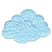 C1: Cloud---River Mist(Isacord 40 #1248)&#13;&#10;C2: Outlines---Crystal Blue(Isacord 40 #1249)